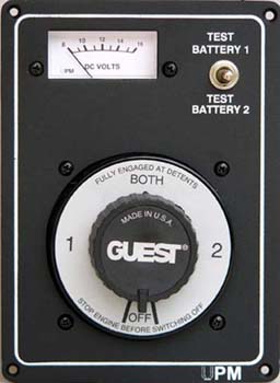 01-0011 battery selector panel